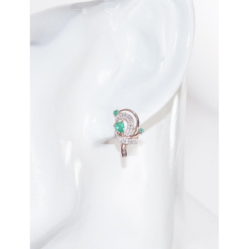 Auksiniai auskarai ant cilindrinės spynos Pagrindinis