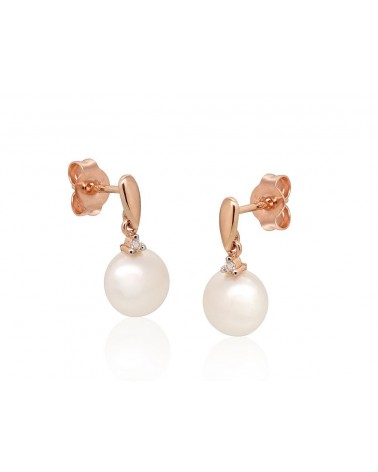 Auksiniai auskarai –pusetai Auskarai