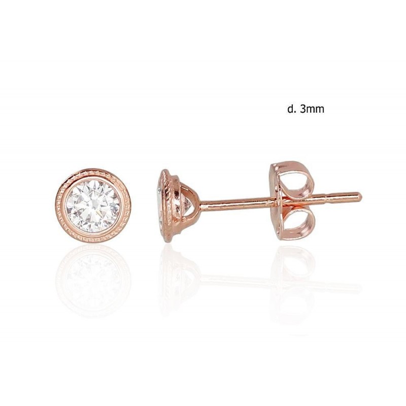 Auksiniai auskarai –pusetai Auskarai