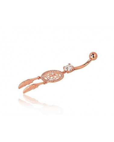 Auksinių auskarų vėrimas į bambą Kūno auskarai